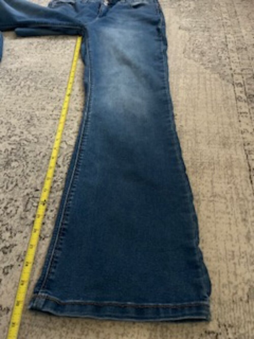 🧡3/$15 Curve Appeal Curve Creator High Rise Boot Jeans 14/32 - Picture 4 of 6